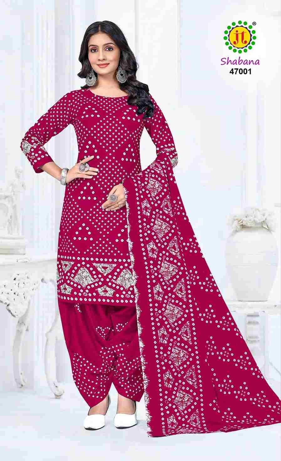 Shabana Vol-47 By JT 47001 To 47010 Series Beautiful Festive Suits Colorful Stylish Fancy Casual Wear & Ethnic Wear Cotton Dresses At Wholesale Price