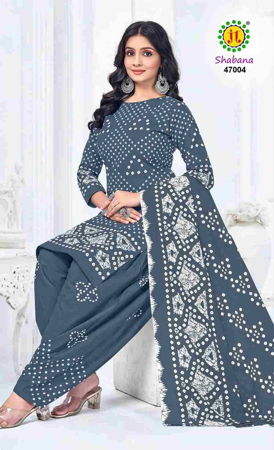 Shabana Vol-47 By JT 47001 To 47010 Series Beautiful Festive Suits Colorful Stylish Fancy Casual Wear & Ethnic Wear Cotton Dresses At Wholesale Price