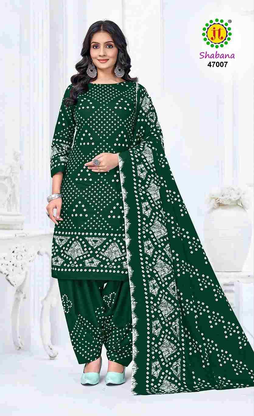 Shabana Vol-47 By JT 47001 To 47010 Series Beautiful Festive Suits Colorful Stylish Fancy Casual Wear & Ethnic Wear Cotton Dresses At Wholesale Price