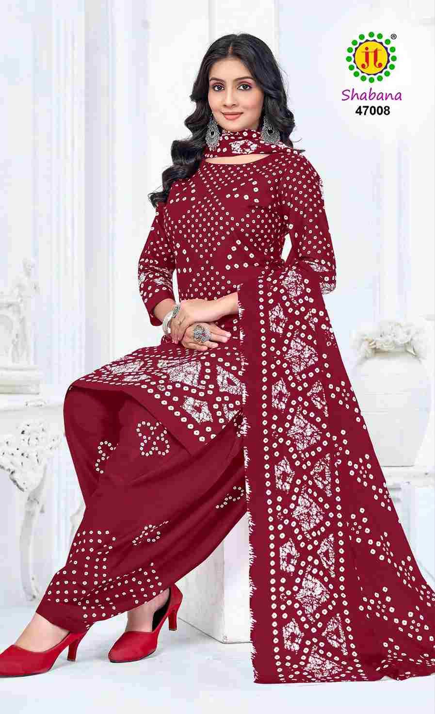 Shabana Vol-47 By JT 47001 To 47010 Series Beautiful Festive Suits Colorful Stylish Fancy Casual Wear & Ethnic Wear Cotton Dresses At Wholesale Price