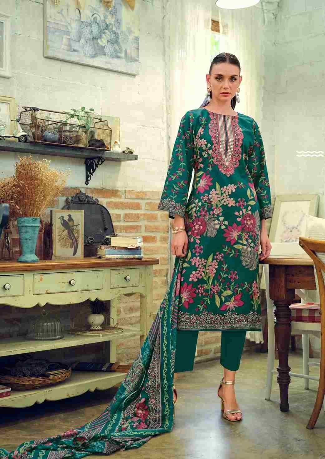 Mughal By Nisanka 01 To 06 Series Wholesale Designer Festive Suits Collection Beautiful Stylish Fancy Colorful Party Wear & Occasional Wear Pure Lawn Cotton Print Dresses At Wholesale Price