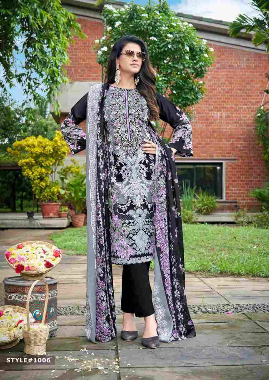 M.Prints Vol-1 By Mizaj 1001 To 1008 Series Beautiful Suits Colorful Stylish Fancy Casual Wear & Ethnic Wear Premium Cotton Print Dresses At Wholesale Price