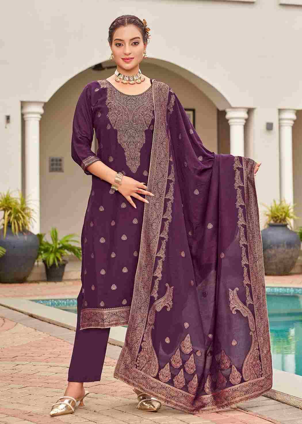 Sargun By Alok Suit 2824-25-01 To 2824-25-06 Series Beautiful Festive Suits Colorful Stylish Fancy Casual Wear & Ethnic Wear Viscose Muslin Jacquard Dresses At Wholesale Price