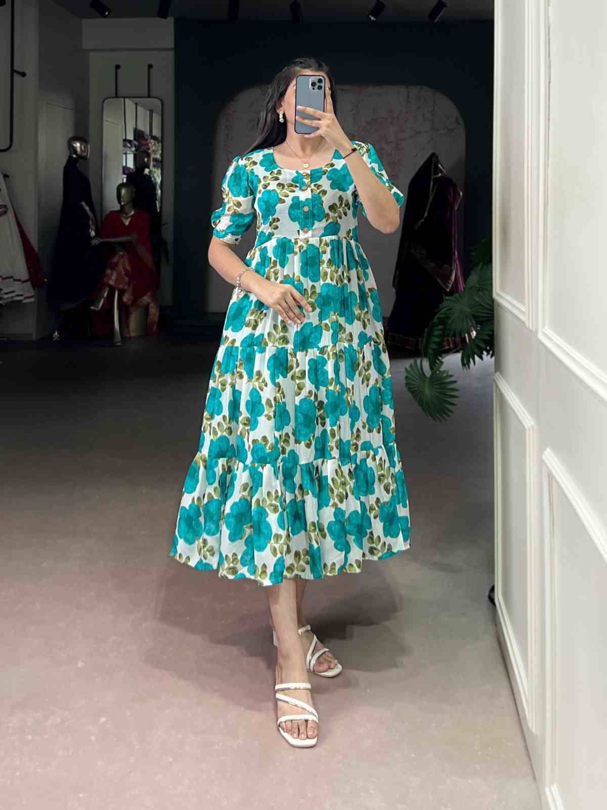 4509 By Kaamiri 4509-A To 4509-D Series Designer Stylish Fancy Colorful Beautiful Party Wear & Ethnic Wear Collection Vichitra Silk Print Kurtis At Wholesale Price