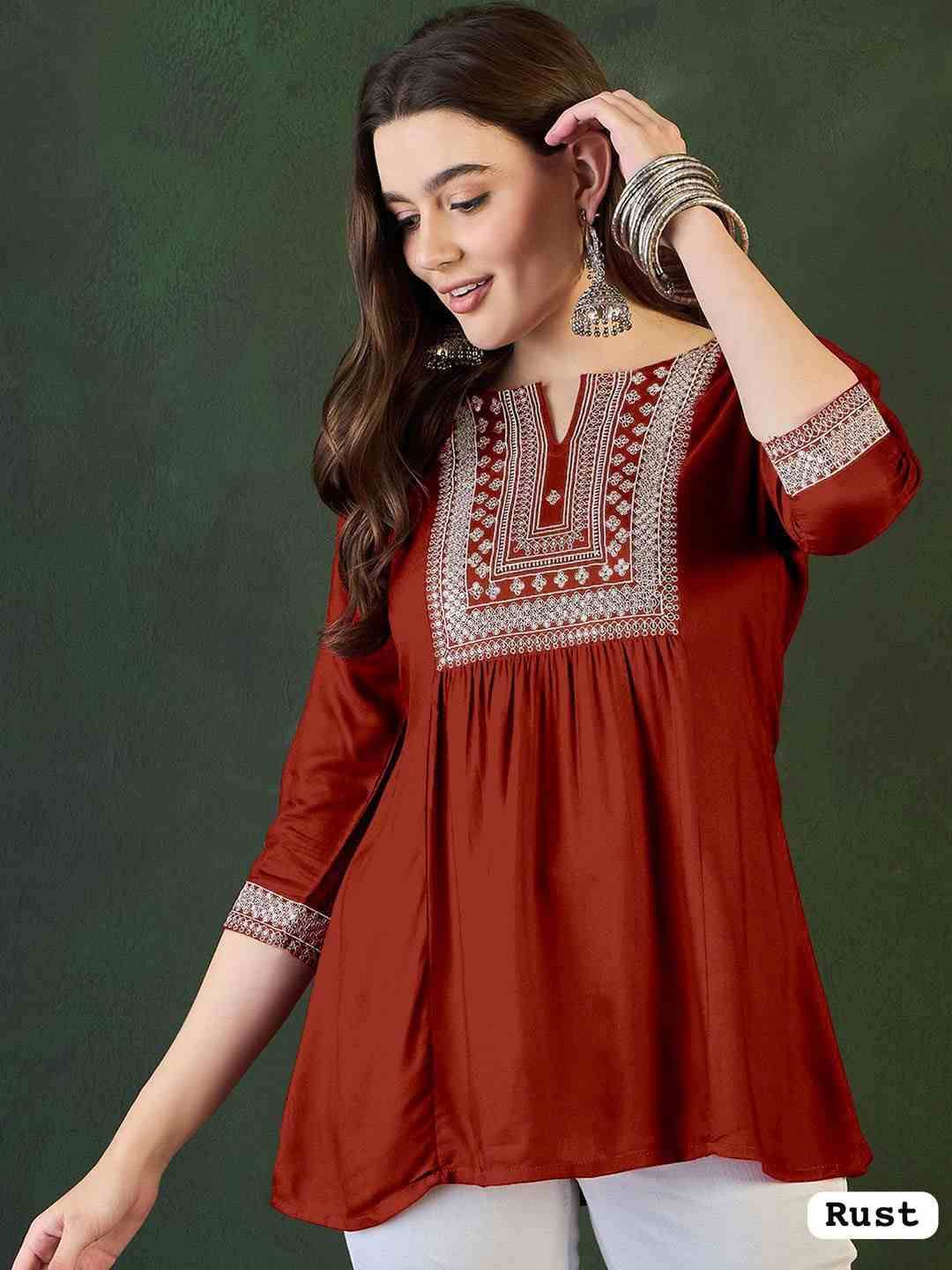 Adaa Vol-2 By Kaamiri 01 To 08 Series Designer Stylish Fancy Colorful Beautiful Party Wear & Ethnic Wear Collection Heavy Rayon Kurtis At Wholesale Price