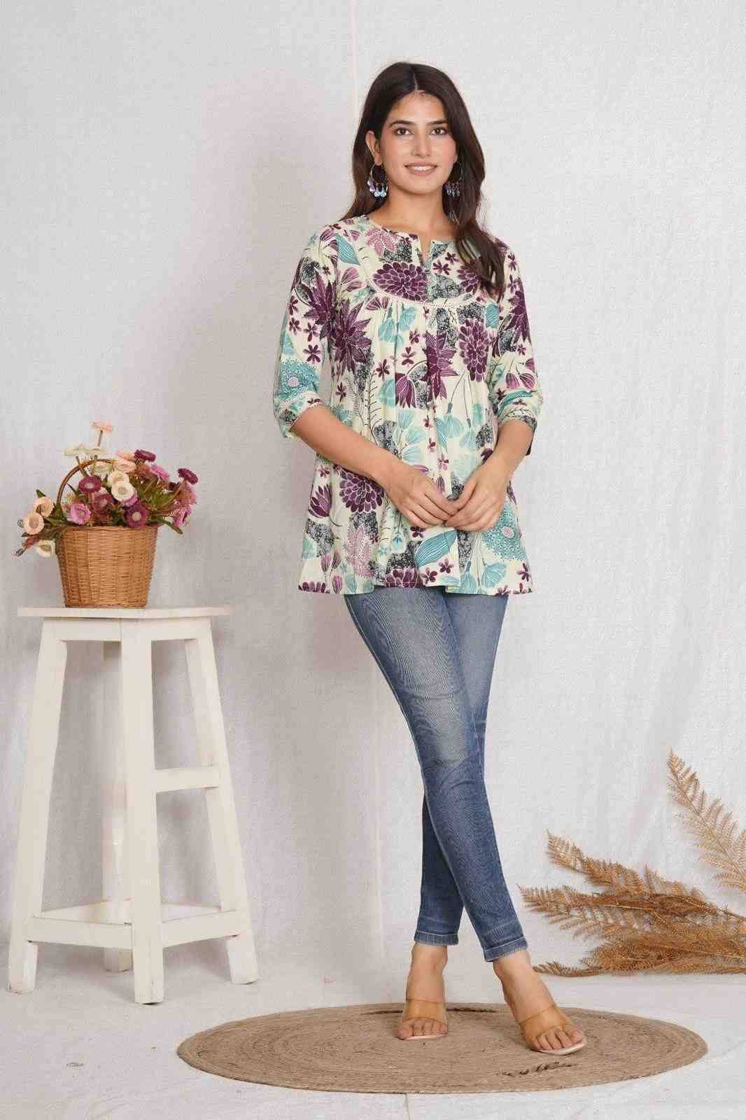 Sikha By Kaamiri 01 To 05 Series Designer Stylish Fancy Colorful Beautiful Party Wear & Ethnic Wear Collection Heavy Cotton Kurtis At Wholesale Price