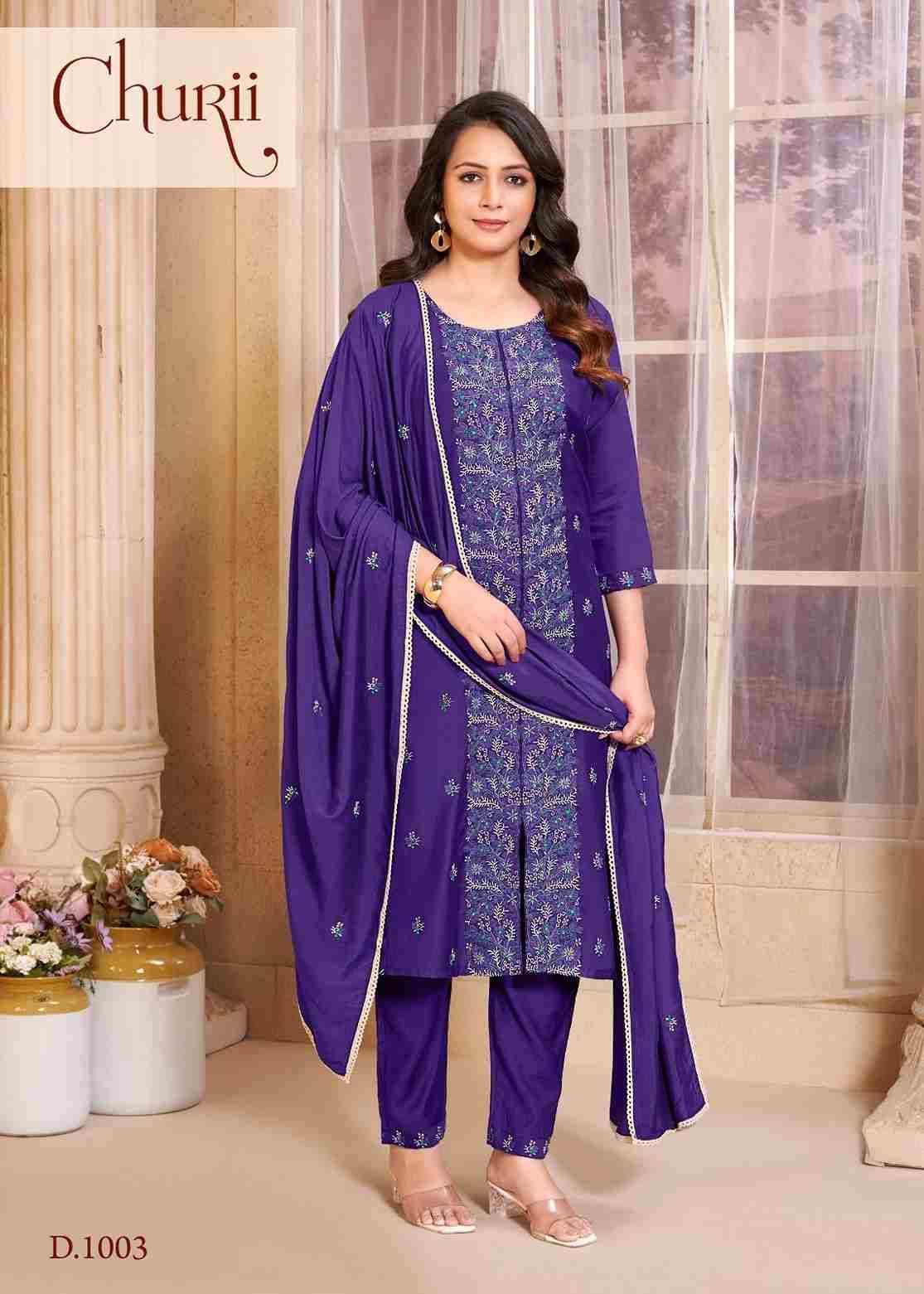 Lotus By Churii 1001 To 1004 Series Beautiful Festive Suits Colorful Stylish Fancy Casual Wear & Ethnic Wear Viscose Vatican Dresses At Wholesale Price