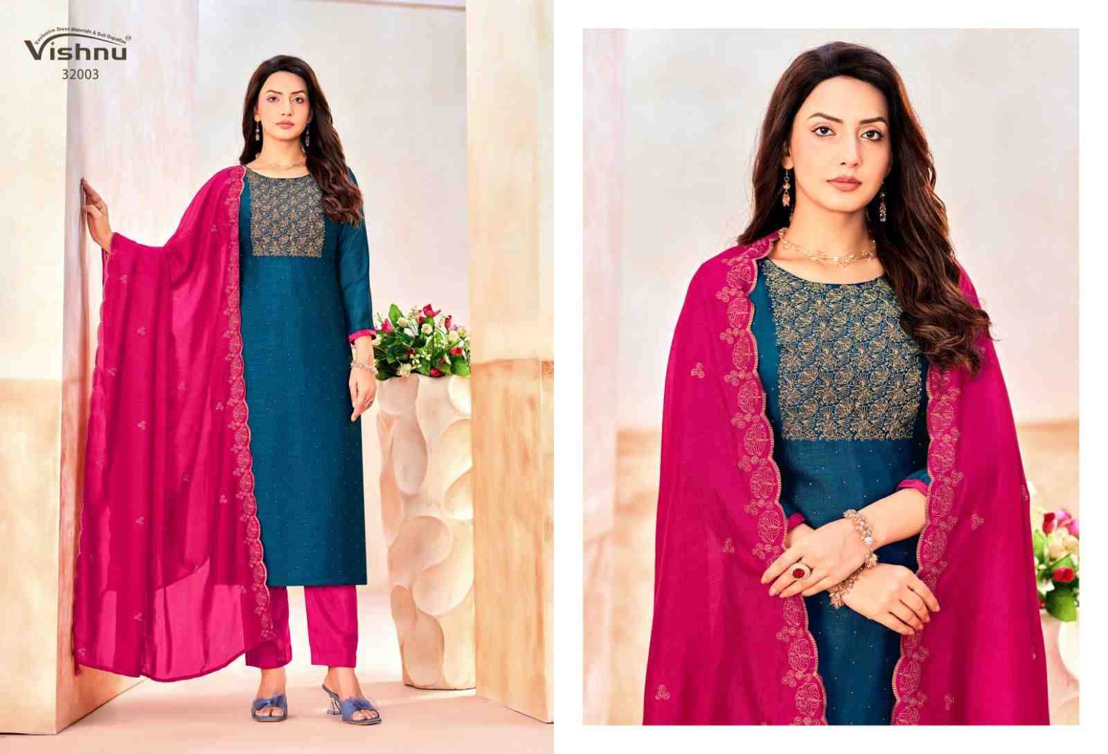Naaira Vol-5 By Vishnu 32001 To 32012 Series Beautiful Stylish Festive Suits Fancy Colorful Casual Wear & Ethnic Wear & Ready To Wear Vichitra Blooming Dresses At Wholesale Price