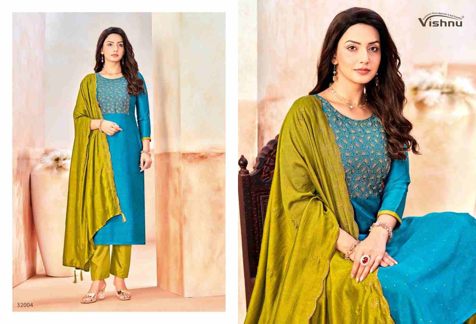 Naaira Vol-5 By Vishnu 32001 To 32012 Series Beautiful Stylish Festive Suits Fancy Colorful Casual Wear & Ethnic Wear & Ready To Wear Vichitra Blooming Dresses At Wholesale Price