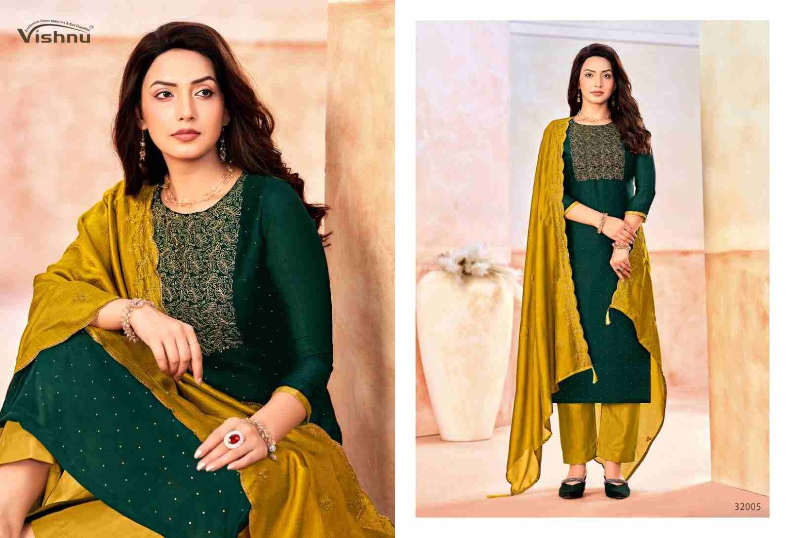 Naaira Vol-5 By Vishnu 32001 To 32012 Series Beautiful Stylish Festive Suits Fancy Colorful Casual Wear & Ethnic Wear & Ready To Wear Vichitra Blooming Dresses At Wholesale Price