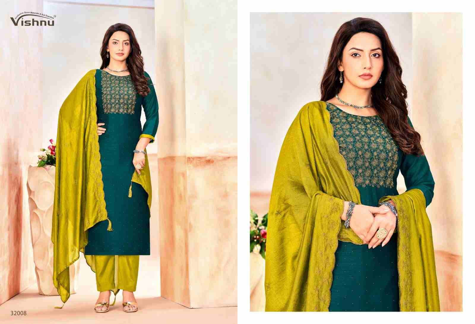 Naaira Vol-5 By Vishnu 32001 To 32012 Series Beautiful Stylish Festive Suits Fancy Colorful Casual Wear & Ethnic Wear & Ready To Wear Vichitra Blooming Dresses At Wholesale Price