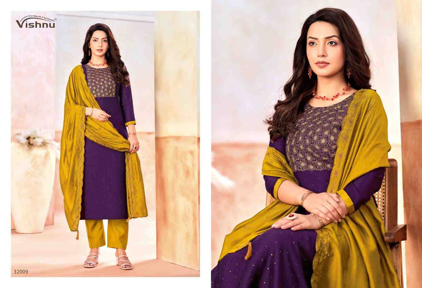 Naaira Vol-5 By Vishnu 32001 To 32012 Series Beautiful Stylish Festive Suits Fancy Colorful Casual Wear & Ethnic Wear & Ready To Wear Vichitra Blooming Dresses At Wholesale Price