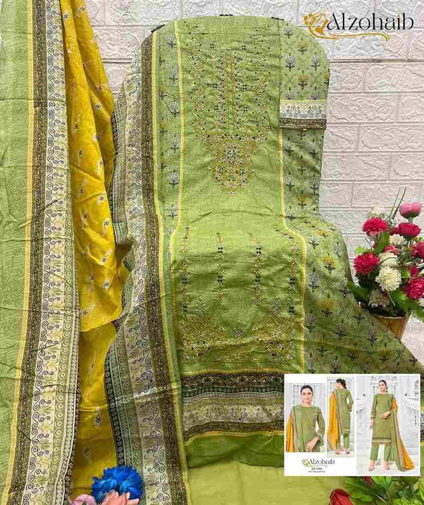 Noor Vol-2 By Alzohaib Beautiful Pakistani Suits Stylish Fancy Colorful Party Wear & Occasional Wear Pure Cotton Print Dresses At Wholesale Price