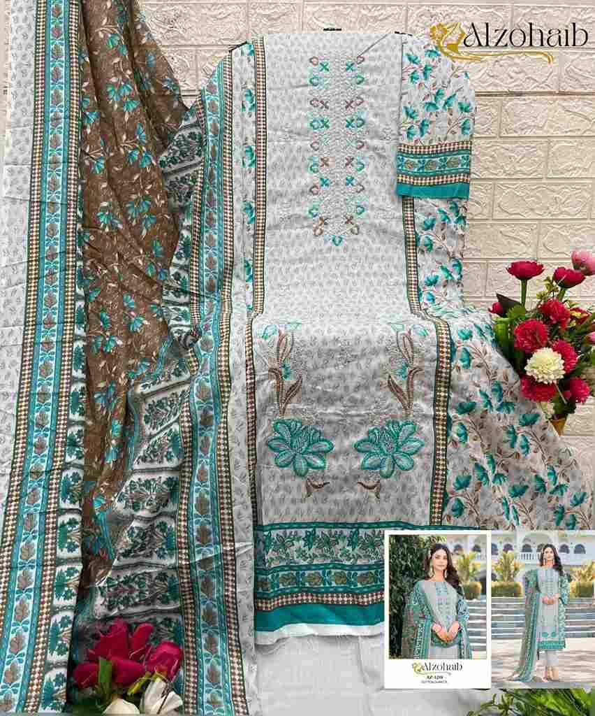 Noor Vol-2 By Alzohaib Beautiful Pakistani Suits Stylish Fancy Colorful Party Wear & Occasional Wear Pure Cotton Print Dresses At Wholesale Price