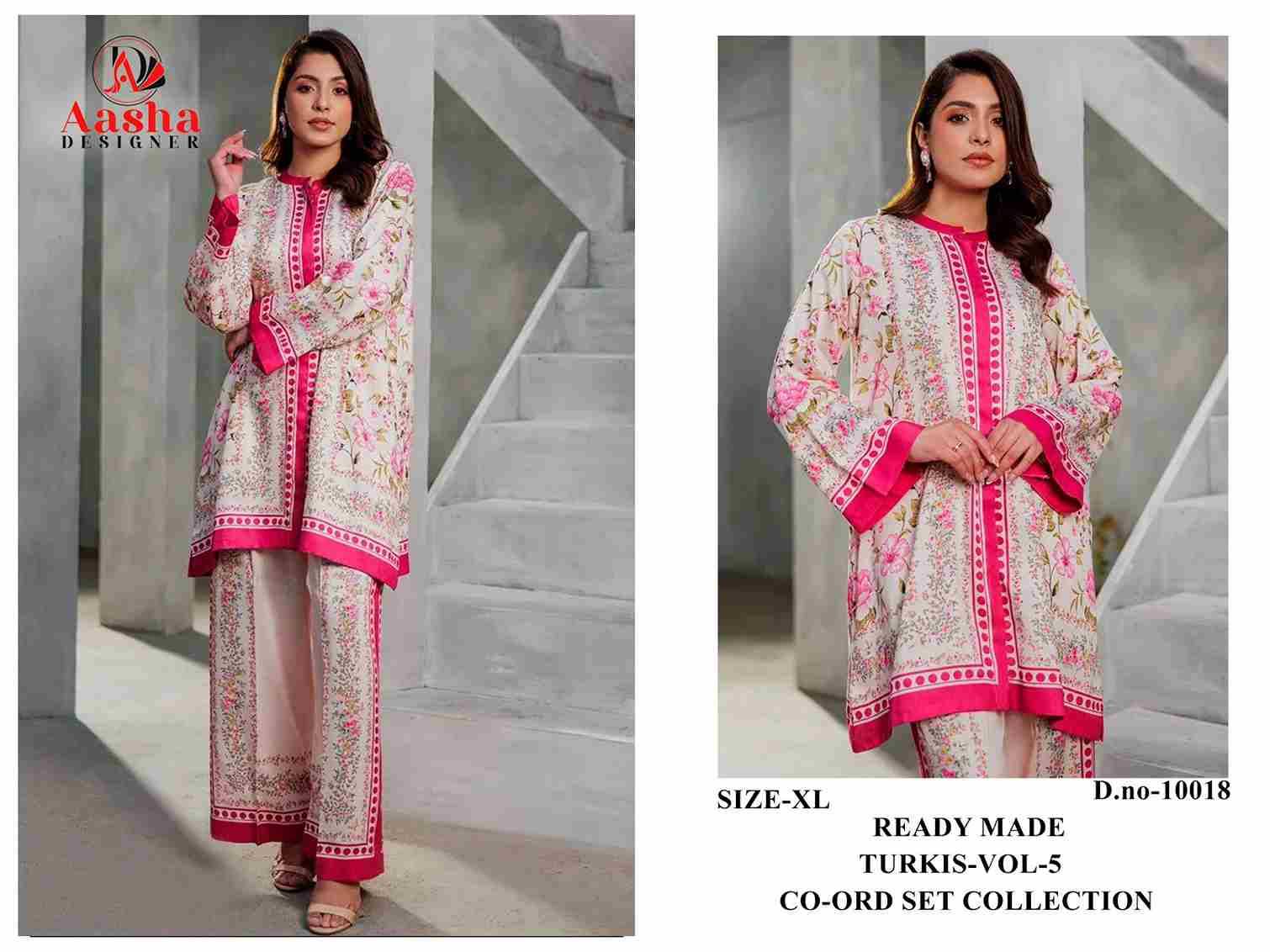 Turkis Vol-5 By Aasha Designer 10016 To 10019 Series Designer Stylish Fancy Colorful Beautiful Casual Wear & Ethnic Wear Modal Satin Co-Ords At Wholesale Price
