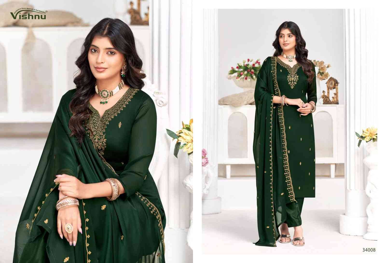 Shaheen Vol-2 By Vishnu 34001 To 34012 Series Beautiful Stylish Festive Suits Fancy Colorful Casual Wear & Ethnic Wear & Ready To Wear Rangoli Blooming Dresses At Wholesale Price