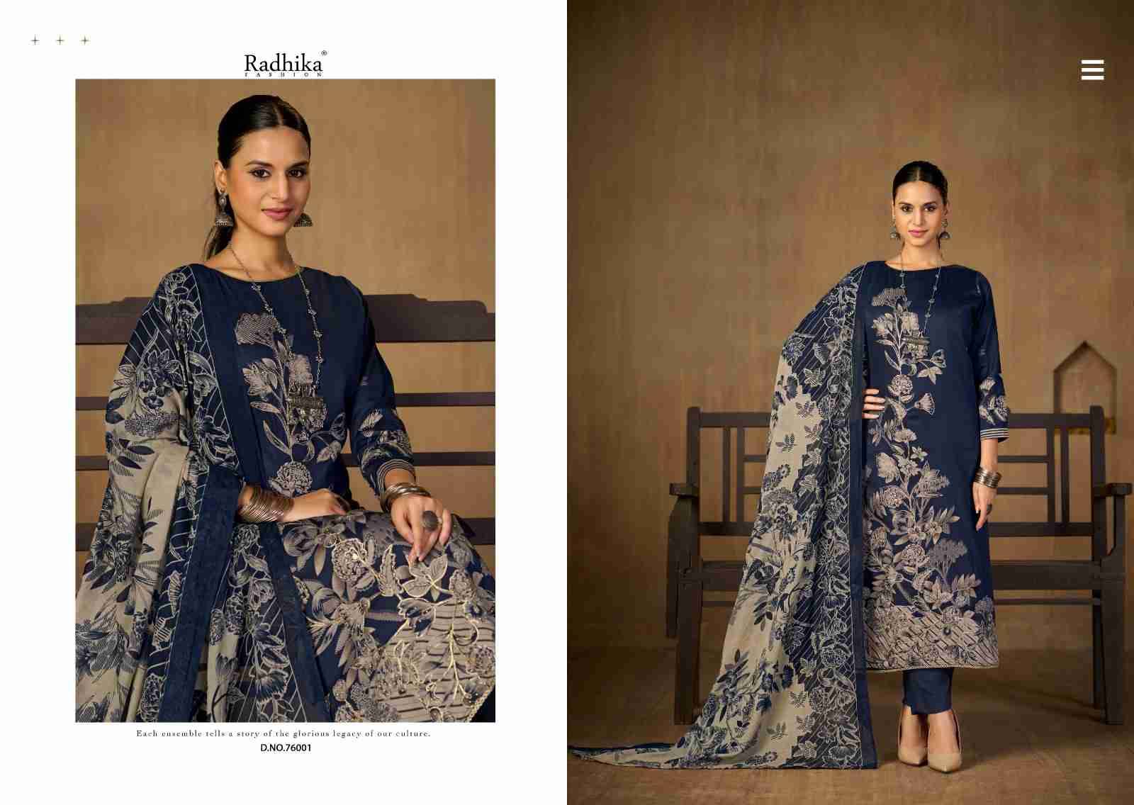 Jennifer Vol-2 By Azara 76001 To 76004 Series Designer Stylish Fancy Colorful Beautiful Party Wear & Ethnic Wear Collection Pure Jam Cotton Dresses At Wholesale Price