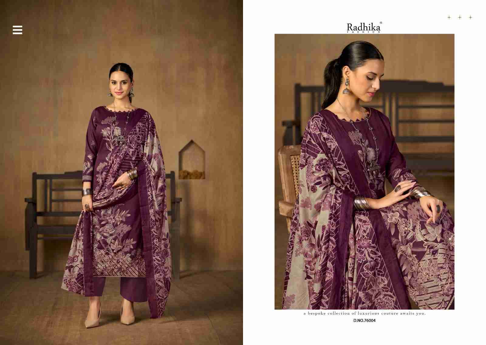 Jennifer Vol-2 By Azara 76001 To 76004 Series Designer Stylish Fancy Colorful Beautiful Party Wear & Ethnic Wear Collection Pure Jam Cotton Dresses At Wholesale Price