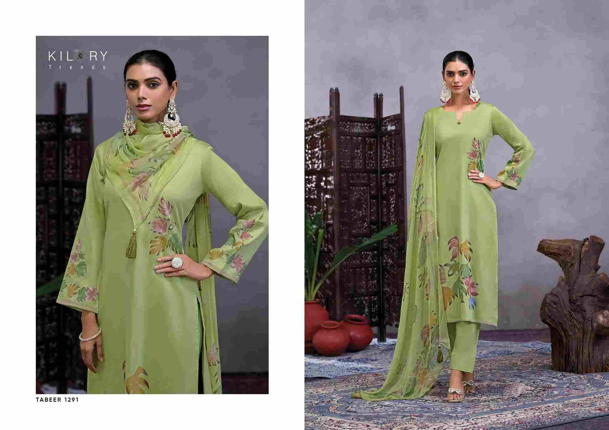 Tabeer By Kilory 1291 To 1294 Series Designer Festive Suits Beautiful Fancy Colorful Stylish Party Wear & Occasional Wear Pure Jam Cotton Dresses At Wholesale Price
