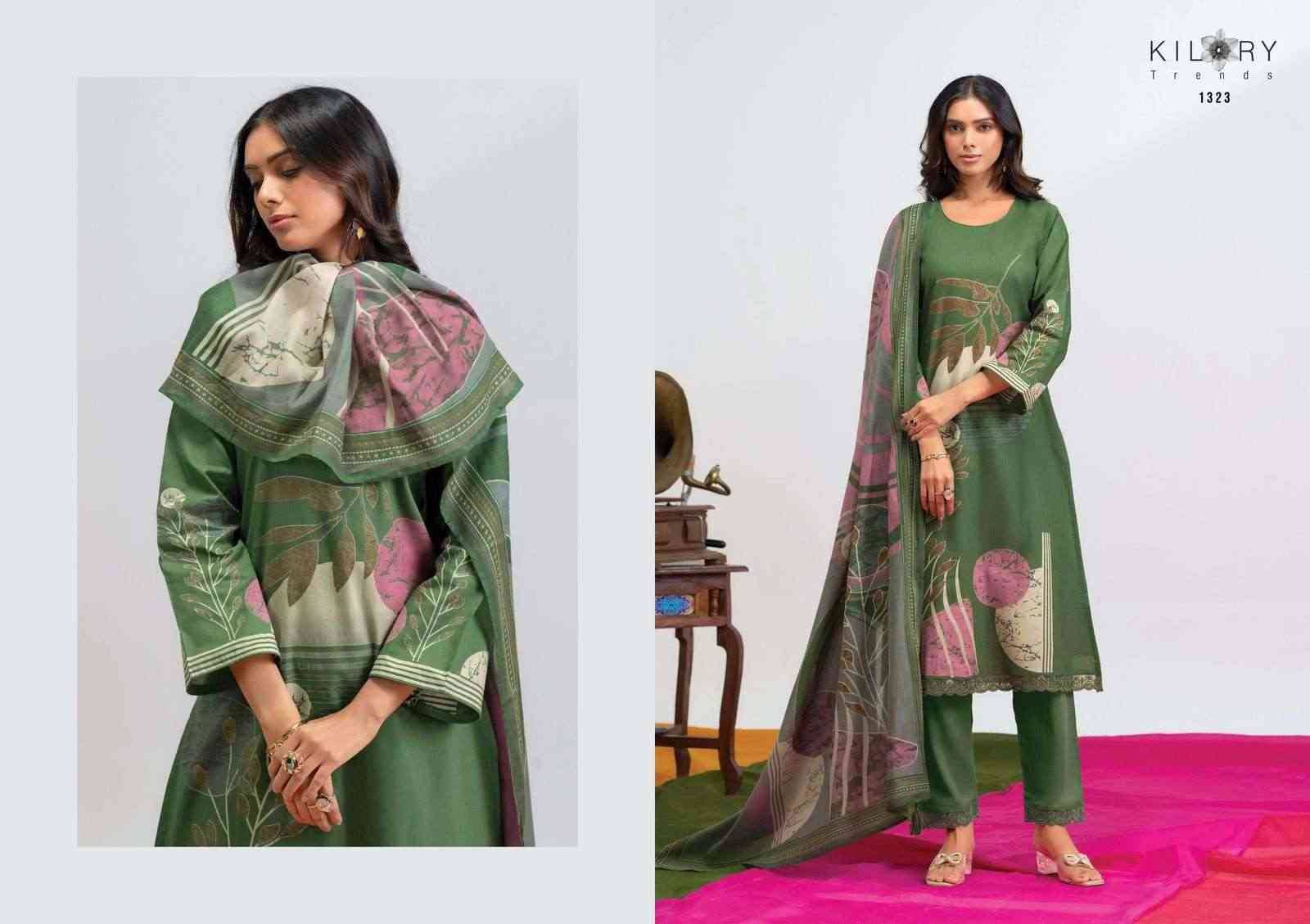 Summer Bloom By Kilory 1321 To 1324 Series Beautiful Festive Suits Colorful Stylish Fancy Casual Wear & Ethnic Wear Pure Lawn Cotton Dresses At Wholesale Price