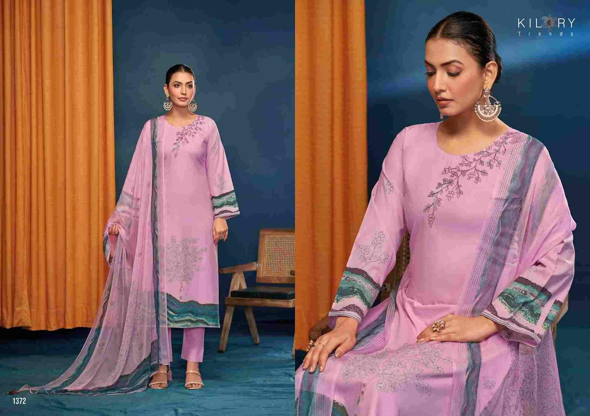 Royal Touch By Kilory 1371 To 1374 Series Beautiful Festive Suits Colorful Stylish Fancy Casual Wear & Ethnic Wear Pure Lawn Cotton Dresses At Wholesale Price