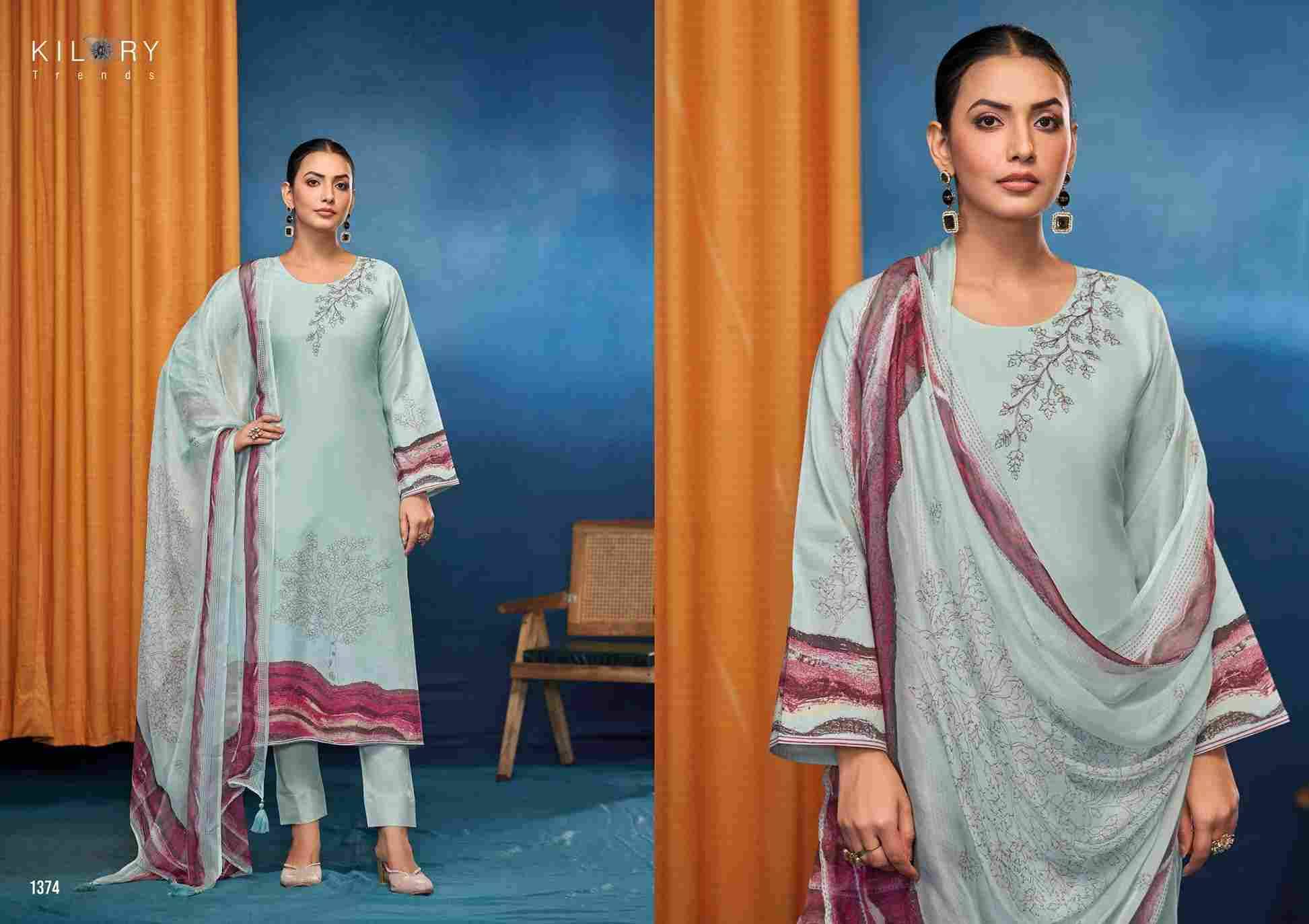 Royal Touch By Kilory 1371 To 1374 Series Beautiful Festive Suits Colorful Stylish Fancy Casual Wear & Ethnic Wear Pure Lawn Cotton Dresses At Wholesale Price