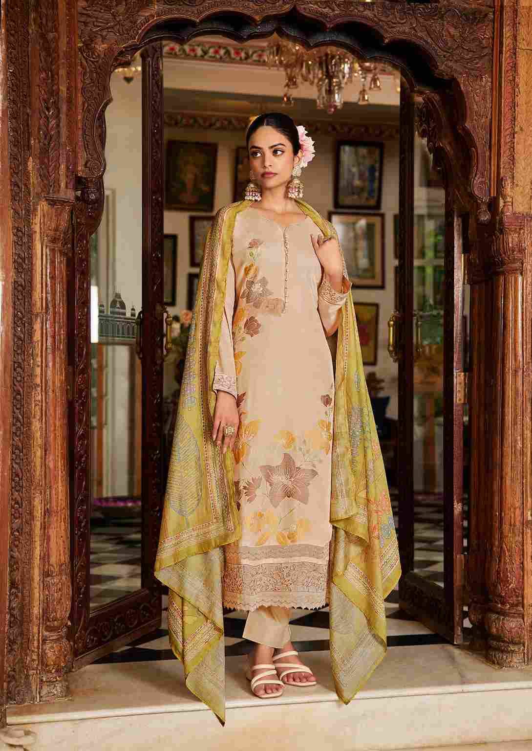 Jasmine By Ibiza 16062 To 16067 Series Designer Festive Suits Beautiful Fancy Stylish Colorful Party Wear & Occasional Wear Pure Muslin Jacquard Dresses At Wholesale Price