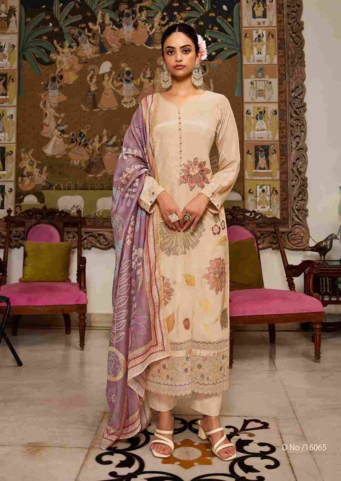 Jasmine By Ibiza 16062 To 16067 Series Designer Festive Suits Beautiful Fancy Stylish Colorful Party Wear & Occasional Wear Pure Muslin Jacquard Dresses At Wholesale Price