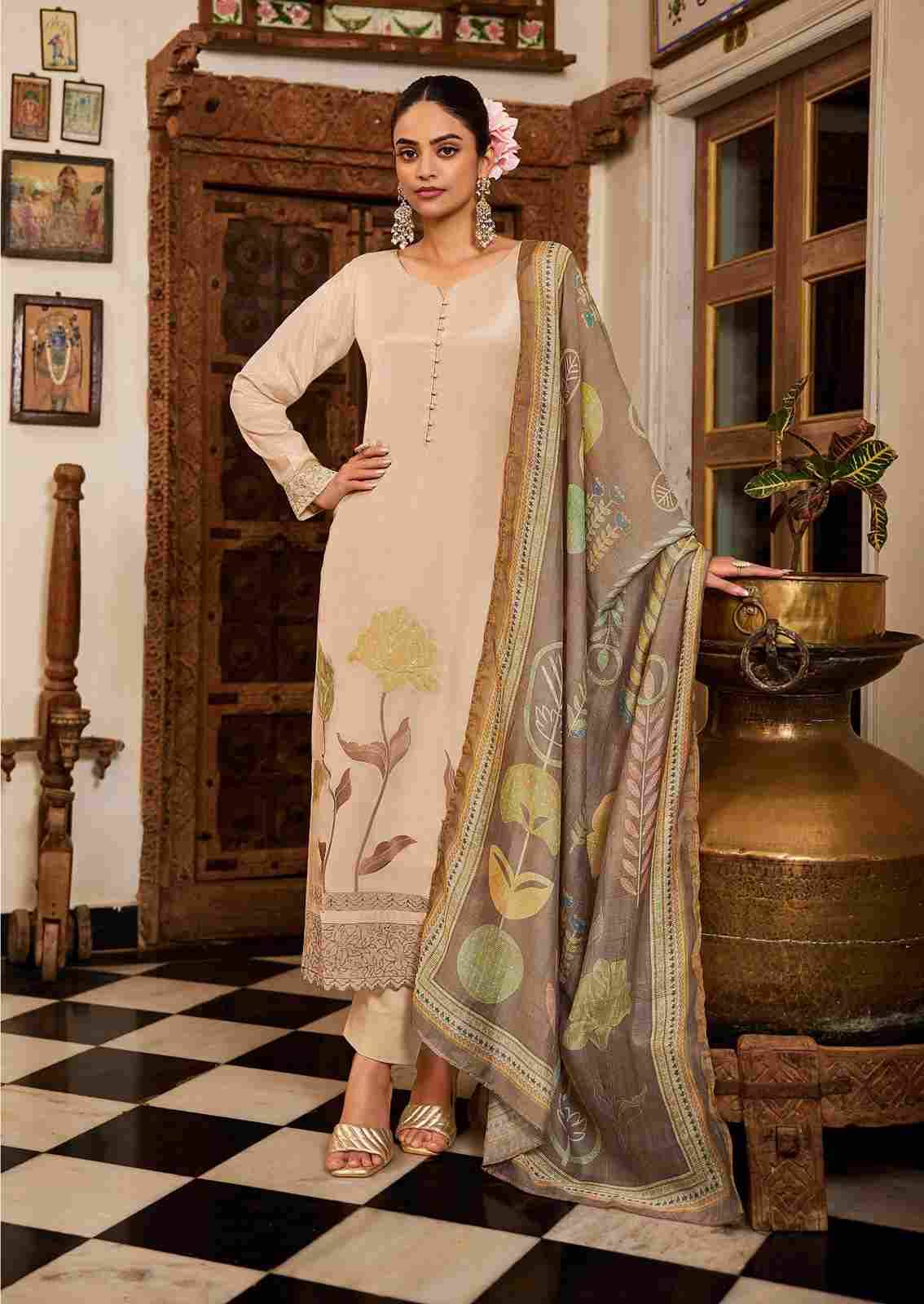 Jasmine By Ibiza 16062 To 16067 Series Designer Festive Suits Beautiful Fancy Stylish Colorful Party Wear & Occasional Wear Pure Muslin Jacquard Dresses At Wholesale Price
