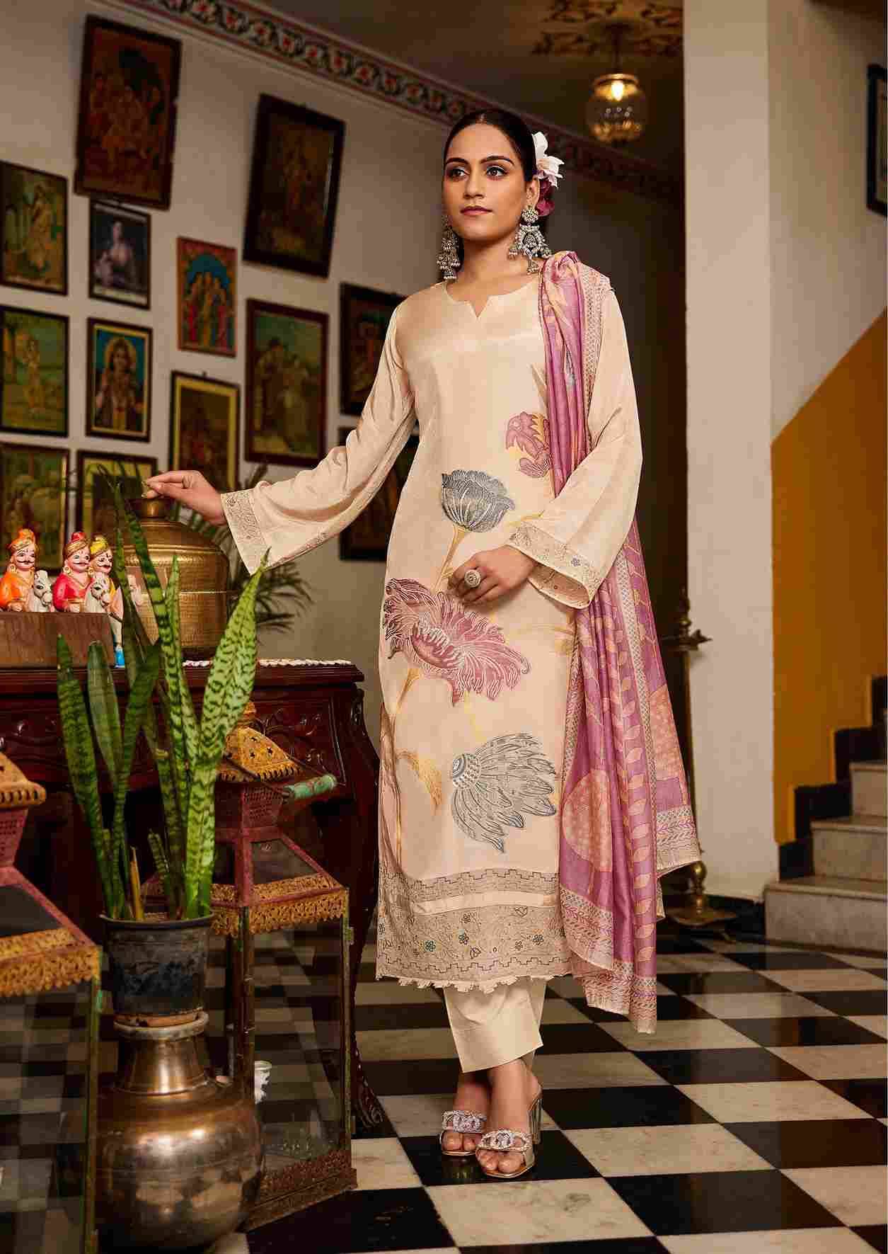 Jasmine By Ibiza 16062 To 16067 Series Designer Festive Suits Beautiful Fancy Stylish Colorful Party Wear & Occasional Wear Pure Muslin Jacquard Dresses At Wholesale Price