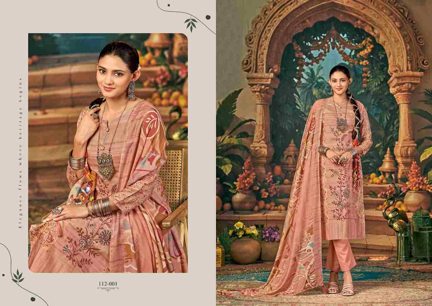 Soha By Nishant Fashion 112-001 To 112-006 Series Beautiful Festive Suits Stylish Fancy Colorful Party Wear & Occasional Wear Pure Viscose Dresses At Wholesale Price