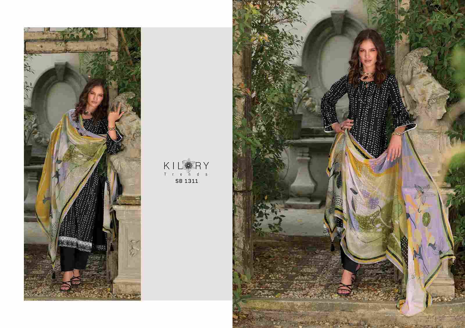 Summer Bonanza By Kilory 1311 To 1316 Series Designer Festive Suits Beautiful Fancy Colorful Stylish Party Wear & Occasional Wear Pure Lawn Cotton Dresses At Wholesale Price