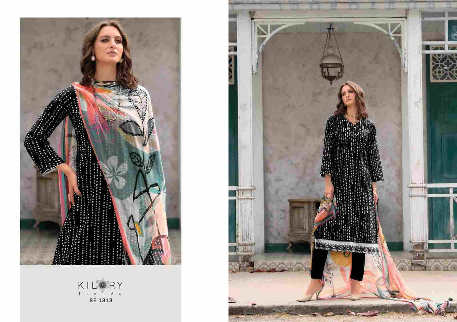 Summer Bonanza By Kilory 1311 To 1316 Series Designer Festive Suits Beautiful Fancy Colorful Stylish Party Wear & Occasional Wear Pure Lawn Cotton Dresses At Wholesale Price