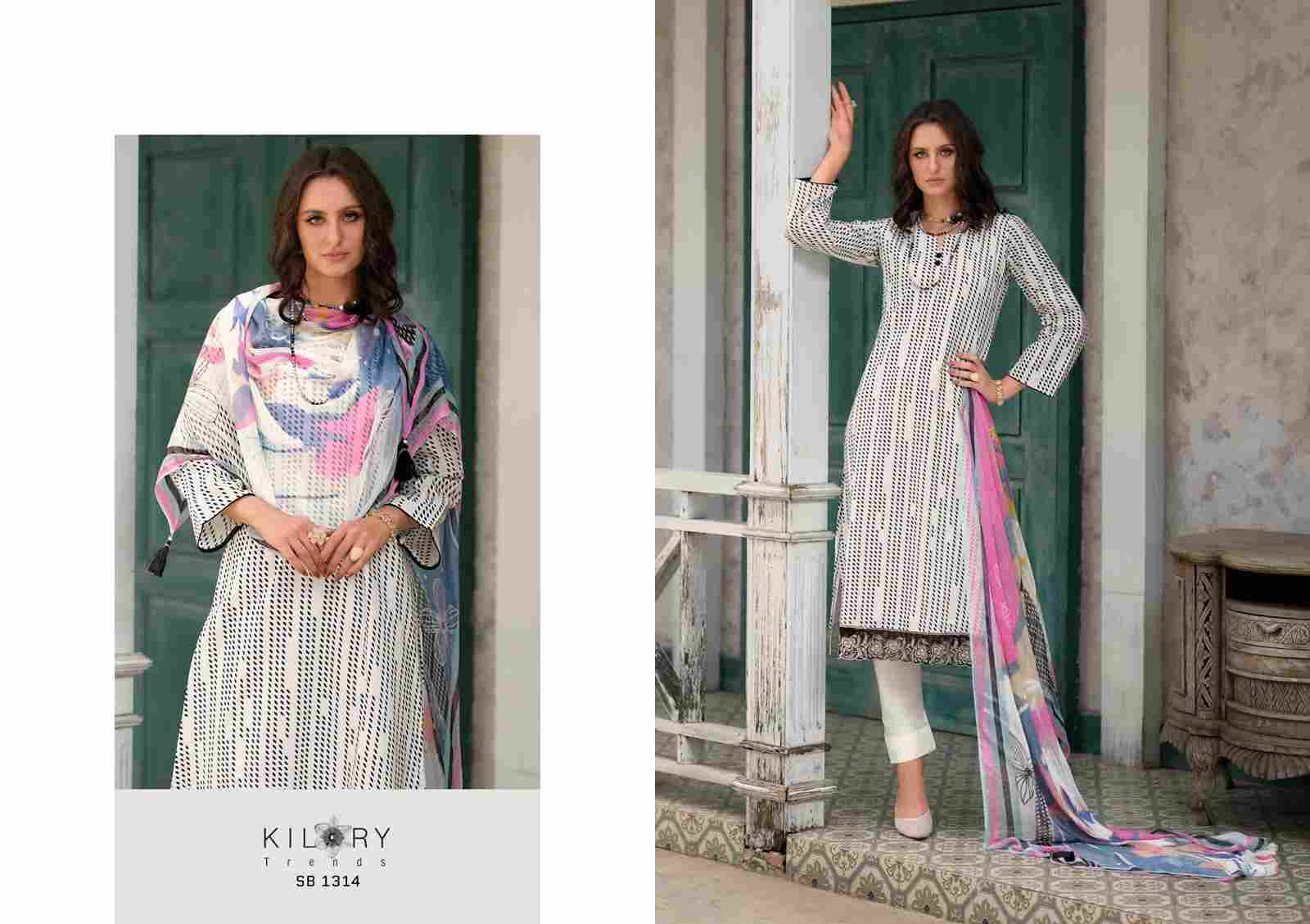 Summer Bonanza By Kilory 1311 To 1316 Series Designer Festive Suits Beautiful Fancy Colorful Stylish Party Wear & Occasional Wear Pure Lawn Cotton Dresses At Wholesale Price