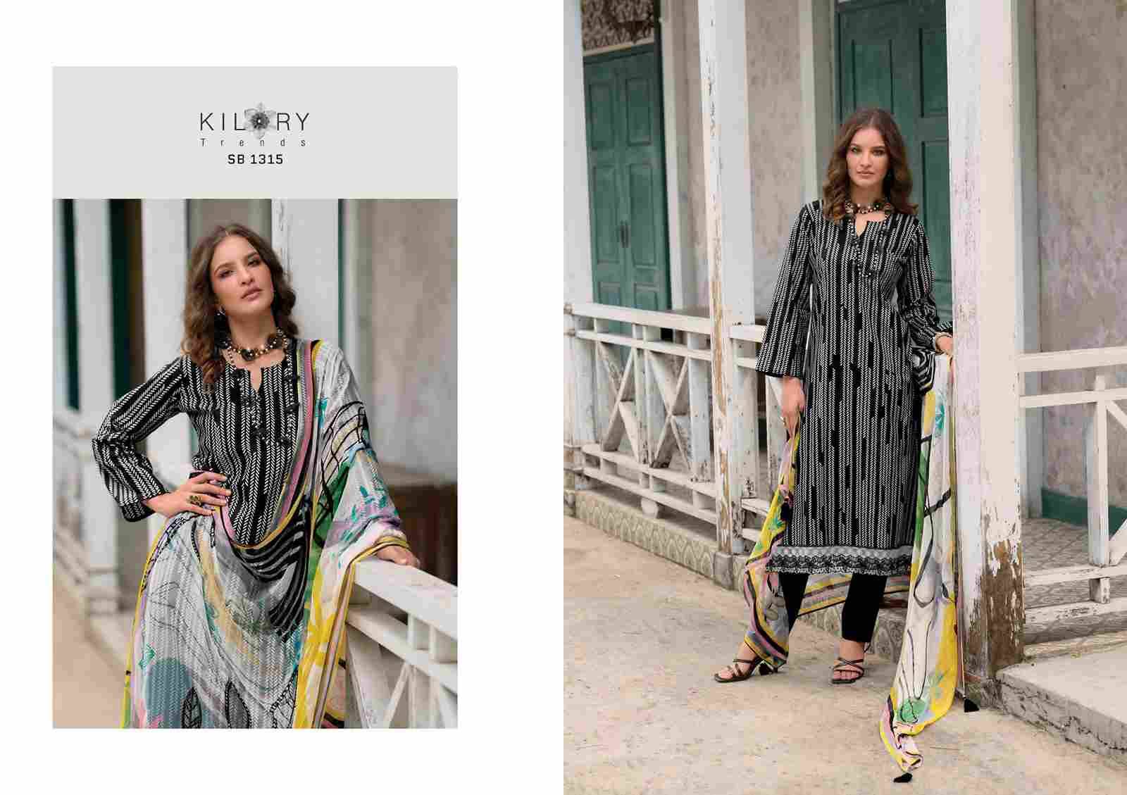 Summer Bonanza By Kilory 1311 To 1316 Series Designer Festive Suits Beautiful Fancy Colorful Stylish Party Wear & Occasional Wear Pure Lawn Cotton Dresses At Wholesale Price
