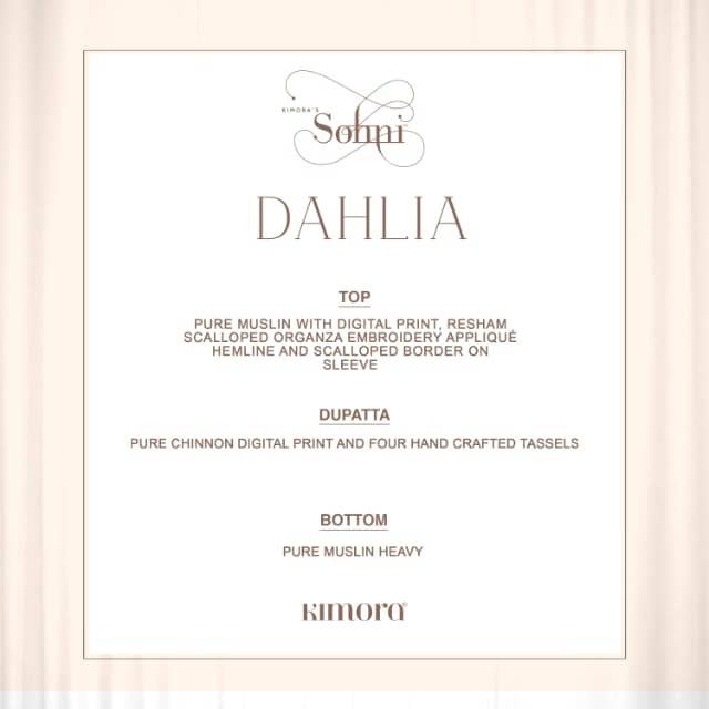 Dahlia By Sohni 411 To 414 Series Beautiful Suits Colorful Stylish Fancy Casual Wear & Ethnic Wear Pure Muslin Dresses At Wholesale Price