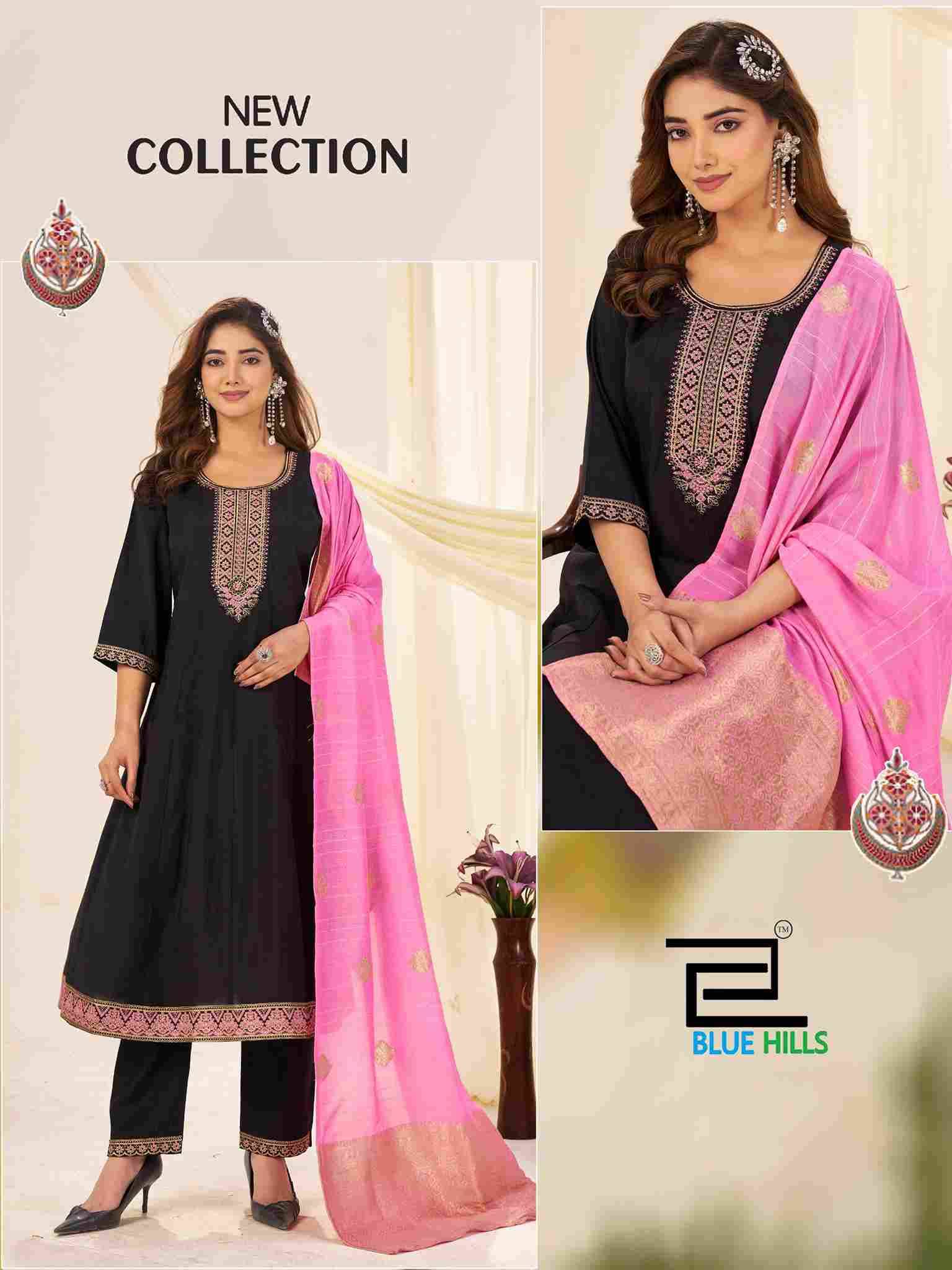 Taj Mahal Vol-10 By Blue Hills 10101 To 10106 Series Beautiful Stylish Festive Suits Fancy Colorful Casual Wear & Ethnic Wear & Ready To Wear Roman Silk Dresses At Wholesale Price