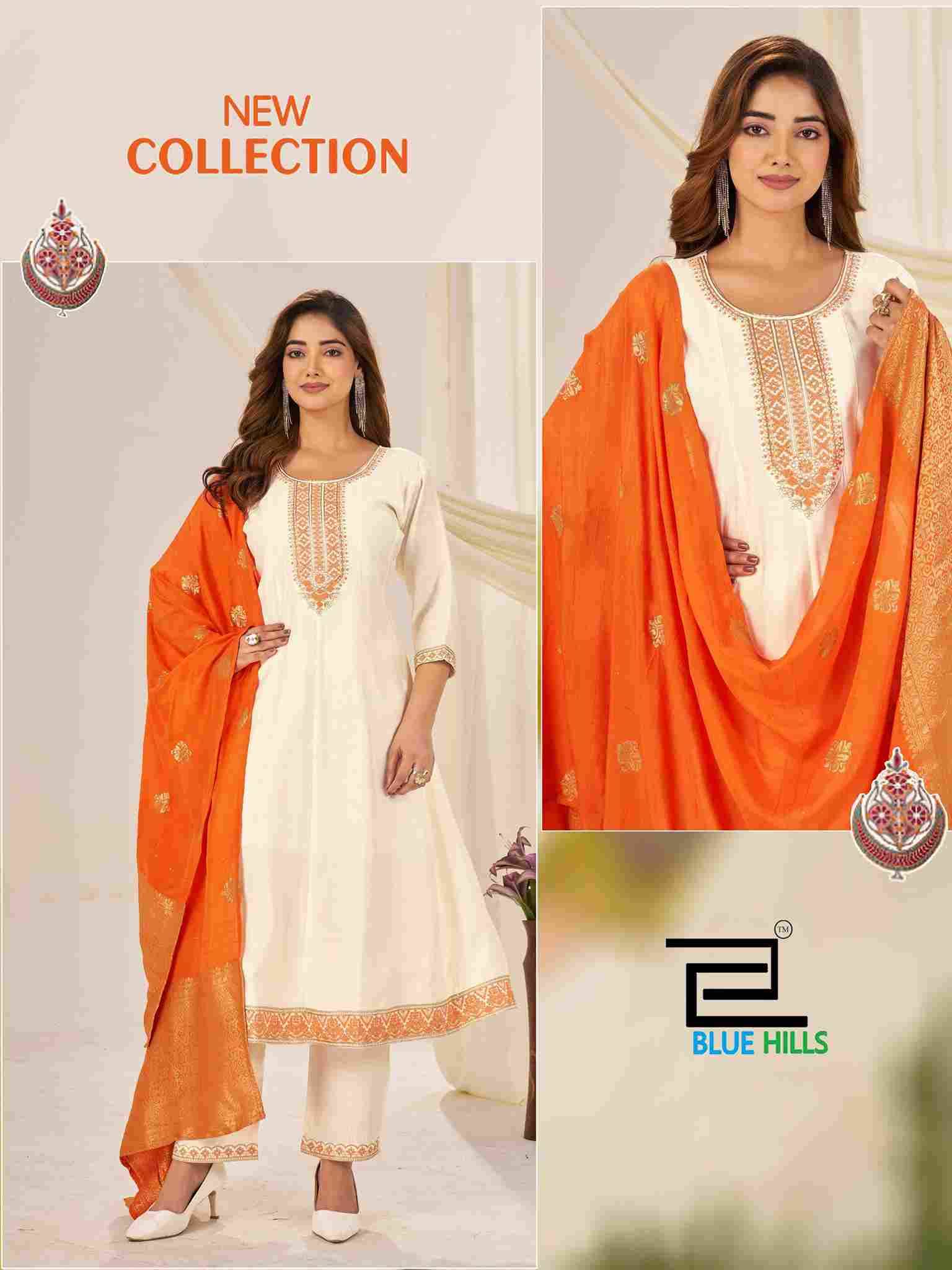 Taj Mahal Vol-10 By Blue Hills 10101 To 10106 Series Beautiful Stylish Festive Suits Fancy Colorful Casual Wear & Ethnic Wear & Ready To Wear Roman Silk Dresses At Wholesale Price