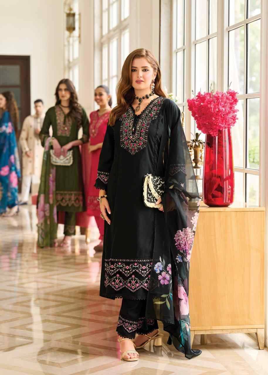 Amora By PRM Trendz 5107 To 5112 Series Beautiful Pakistani Suits Colorful Stylish Fancy Casual Wear & Ethnic Wear Roman Silk Dresses At Wholesale Price