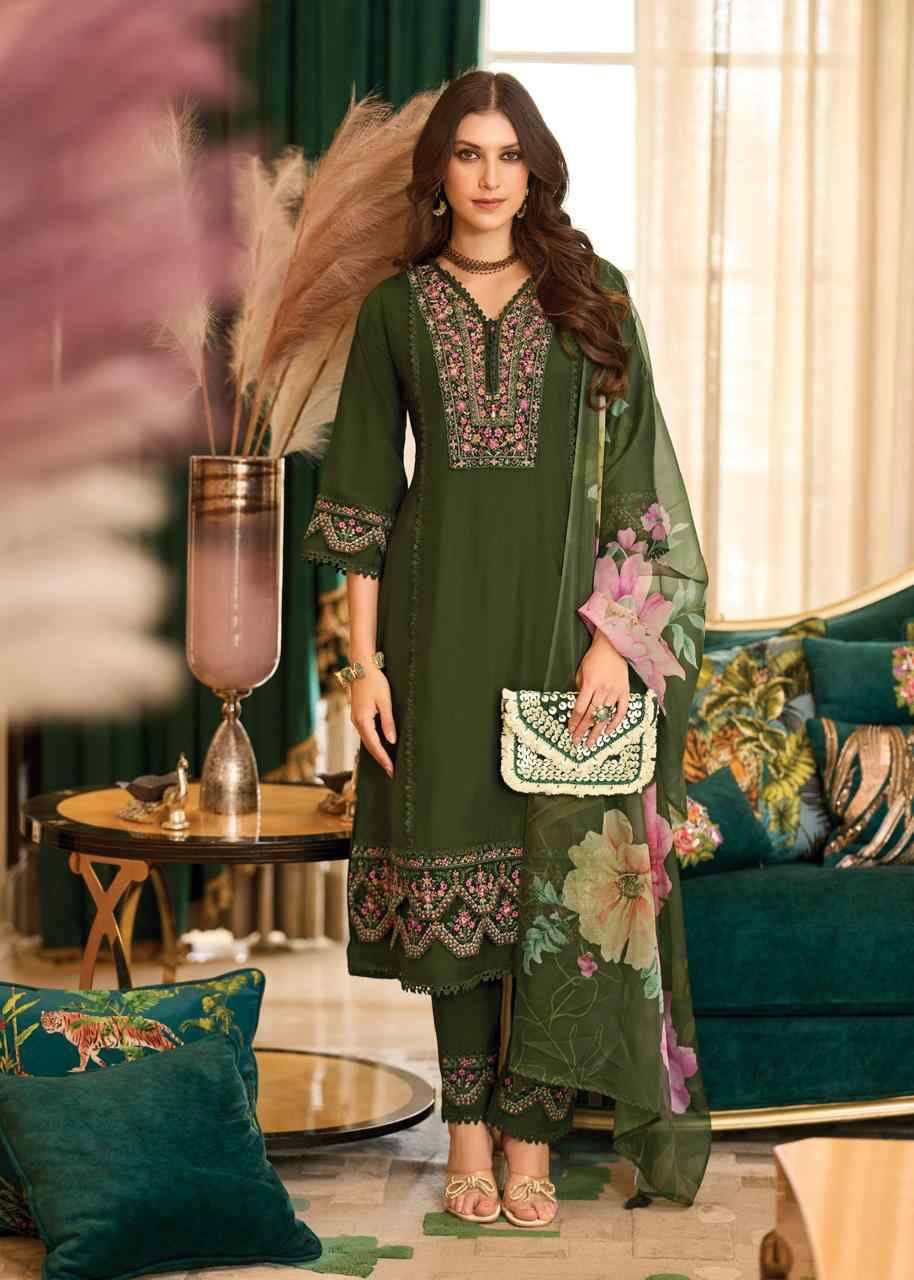Amora By PRM Trendz 5107 To 5112 Series Beautiful Pakistani Suits Colorful Stylish Fancy Casual Wear & Ethnic Wear Roman Silk Dresses At Wholesale Price