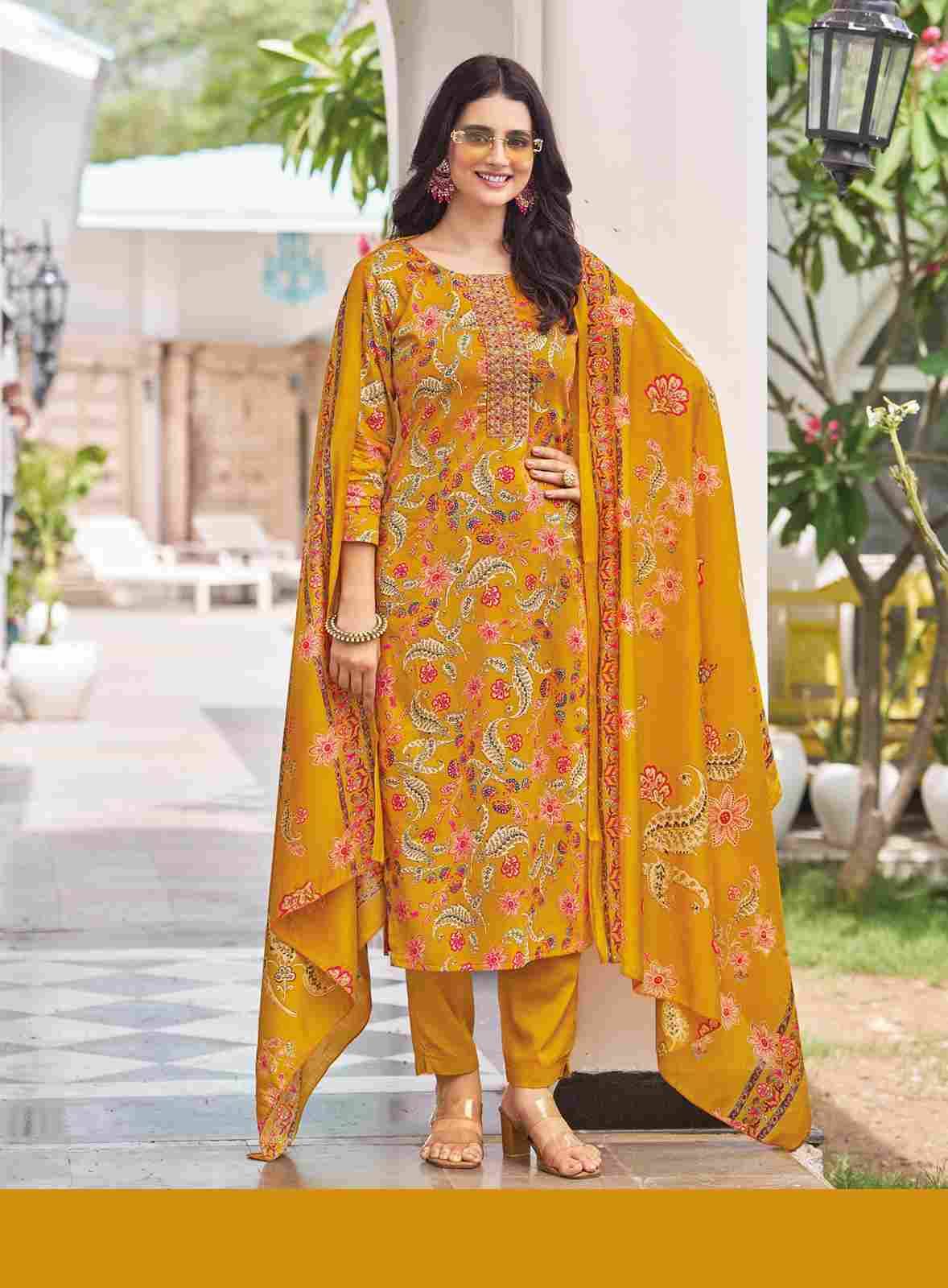 Nazrana Vol-3 By Radhika Lifestyle 3001 To 3006 Series Beautiful Festive Suits Colorful Stylish Fancy Casual Wear & Ethnic Wear Jam Satin Dresses At Wholesale Price