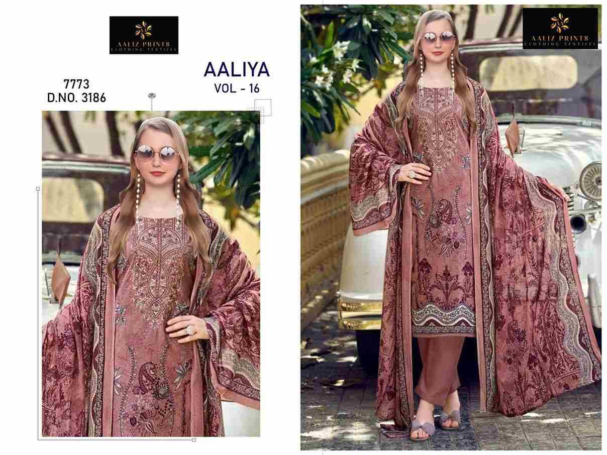 Aaliya Vol-16 By Aaliz Prints 3186 To 3189 Series Beautiful Festive Suits Stylish Fancy Colorful Casual Wear & Ethnic Wear Cotton Digital Print Dresses At Wholesale Price