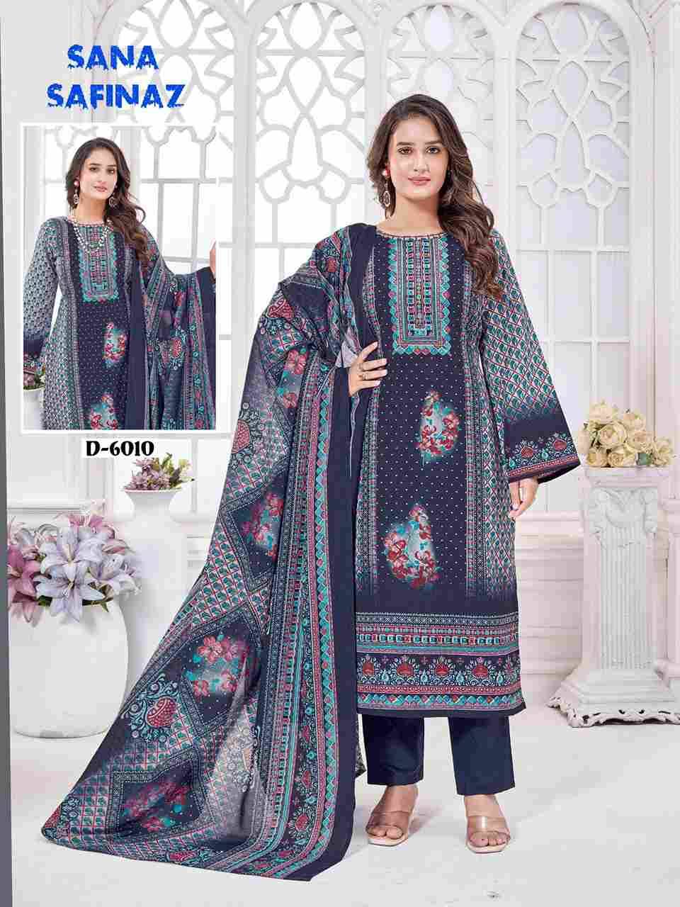 Sana Safinaz Vol-6 By Ganesha 6003 To 6010 Series Beautiful Festive Suits Stylish Fancy Colorful Party Wear & Occasional Wear Pure Cotton Dresses At Wholesale Price
