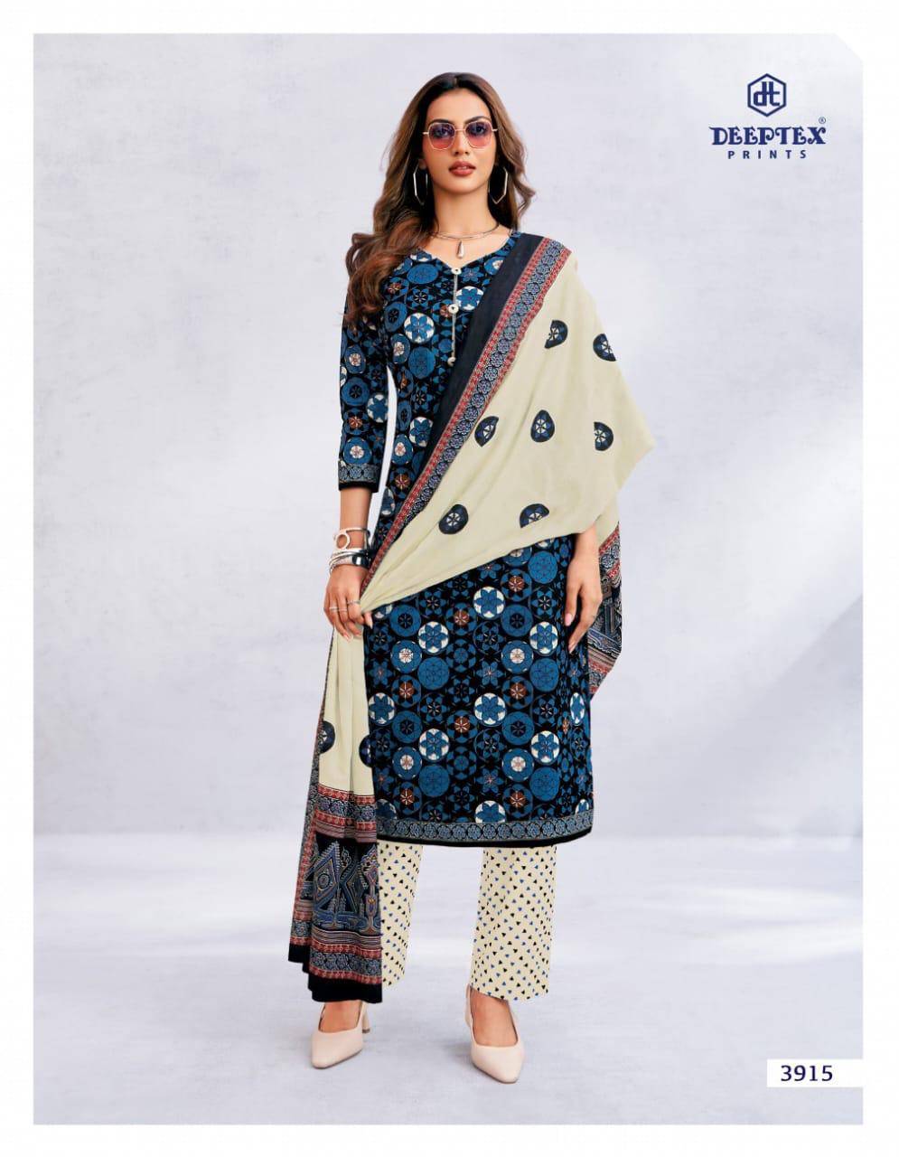 Chief Guest Vol-39 By Deeptex Prints 3901 To 3915 Series Beautiful Suits Colorful Stylish Fancy Casual Wear & Ethnic Wear Cotton Print Dresses At Wholesale Price