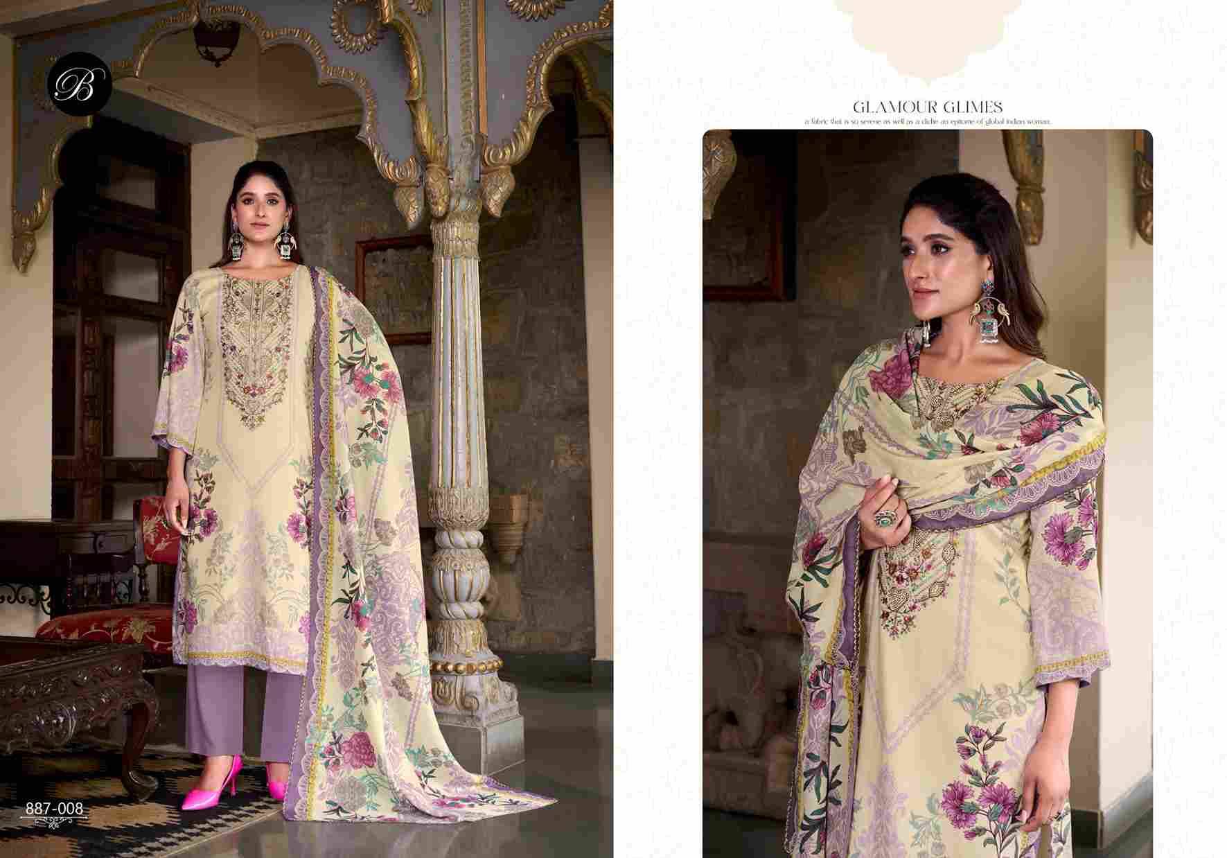 Saiyaara By Belliza 887-001 To 887-008 Series Beautiful Festive Suits Stylish Fancy Colorful Casual Wear & Ethnic Wear Pure Cotton Dresses At Wholesale Price