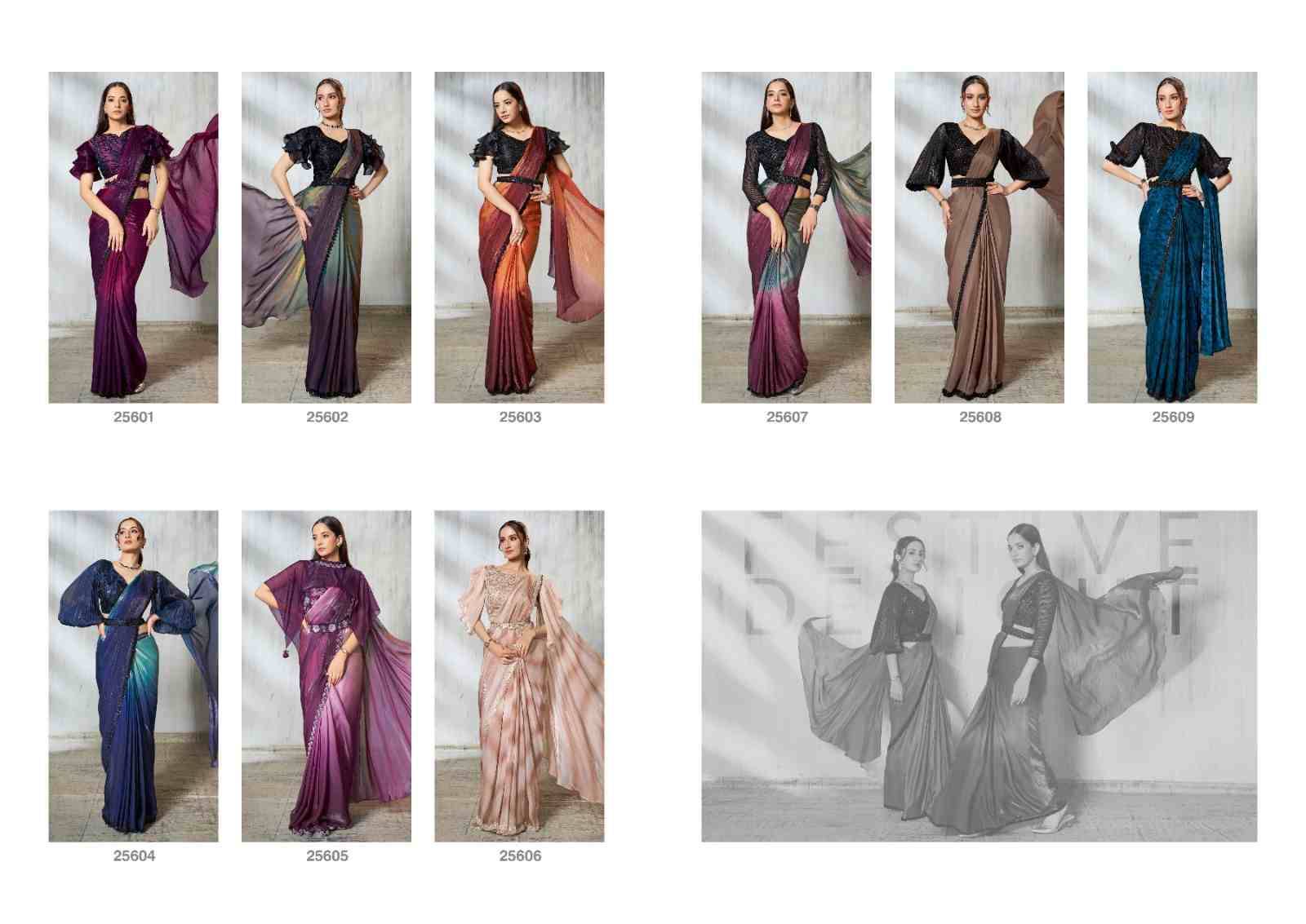 Soiree By Mahotsav 25601 TO 25609 Series Indian Traditional Wear Collection Beautiful Stylish Fancy Colorful Party Wear & Occasional Wear Satin Silk Sarees At Wholesale Price