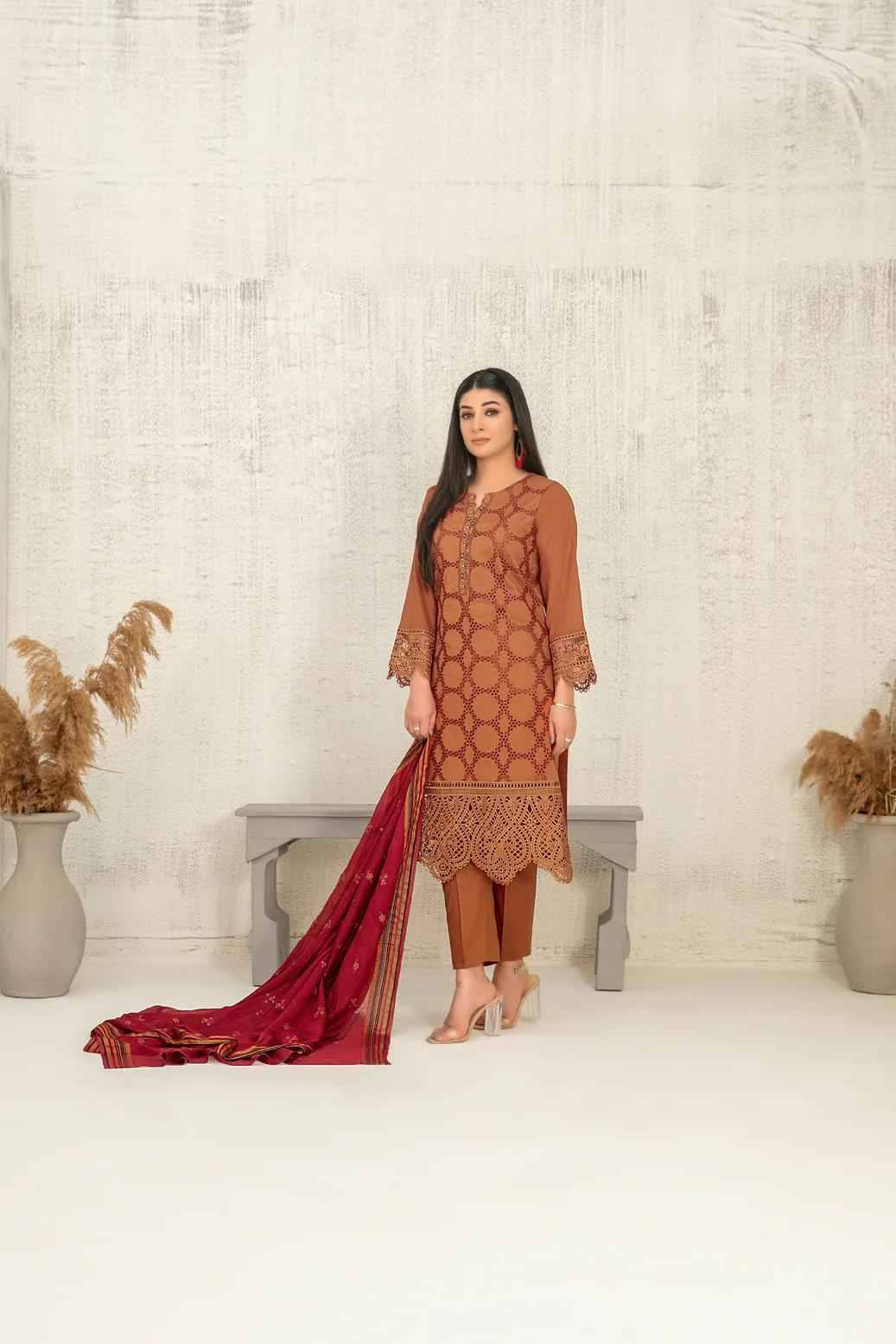 Original Pakistani Hira Nur By Fashid Wholesale 101 To 110 Series Beautiful Pakistani Suits Colorful Stylish Fancy Casual Wear & Ethnic Wear Lawn Dresses At Wholesale Price