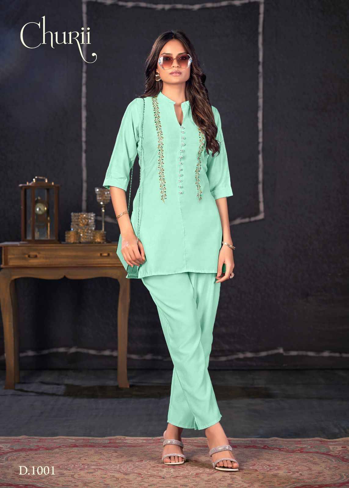 Blossom By Churii Combo Set 1001 To 1004 Series Designer Stylish Fancy Colorful Beautiful Party Wear & Ethnic Wear Collection Vatican Co-Ord At Wholesale Price