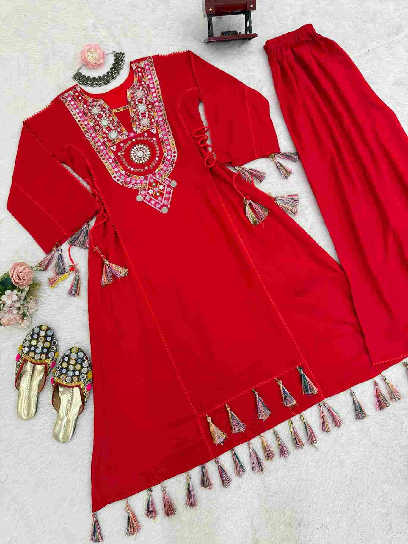 K-1516 By Fashid Wholesale 01 To 03 Series Beautiful Stylish Fancy Colorful Casual Wear & Ethnic Wear Rayon Dresses With Bottom At Wholesale Price