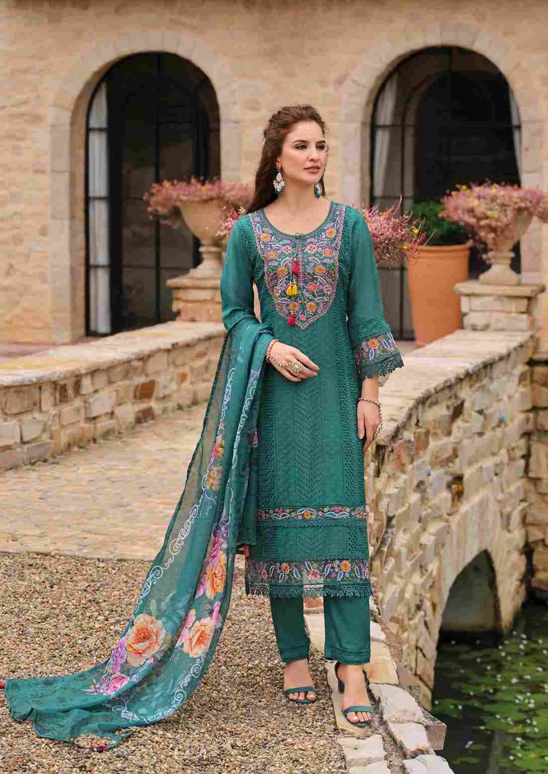 Izhaar By Lady Leela 31131 To 31136 Series Beautiful Festive Suits Colorful Stylish Fancy Casual Wear & Ethnic Wear Pure Muslin With Work Dresses At Wholesale Price